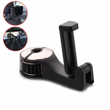 Multi-Functional 2-in-1 Car Hook – Hidden Hook & Phone Holder