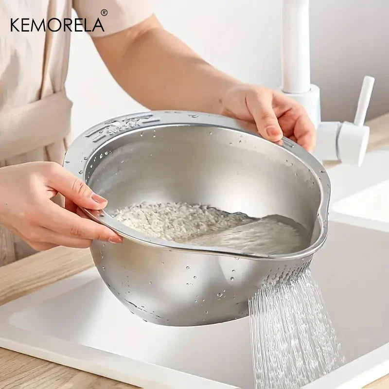 SmartFlow Stainless Steel Rice Strainer