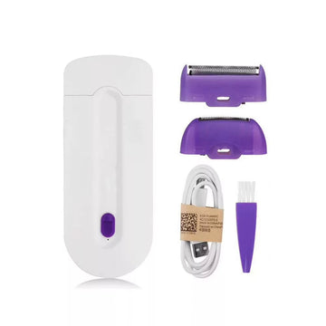 Professional Women's Electric Epilator, Safe Hair Removal, Painless, Portable and Rechargeable